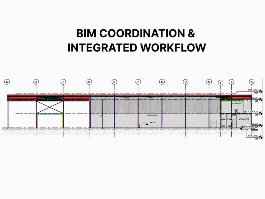BIM coordination and integrated workflow for Al Fayha Factory | Moduline Engineering Consultancy