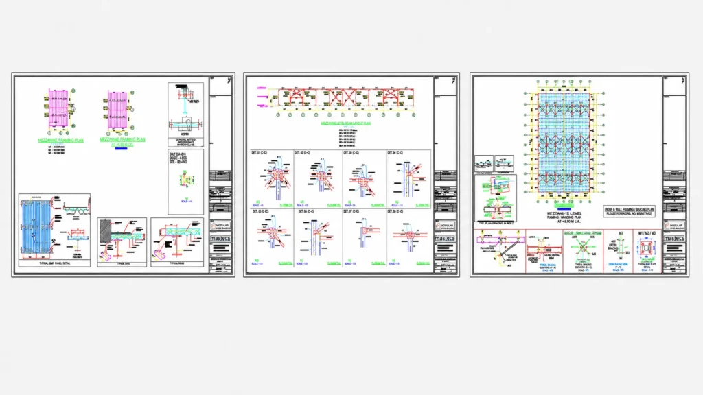Engineering design sheets and details for al fayha aluminium factory | Moduline engineering consultancy
