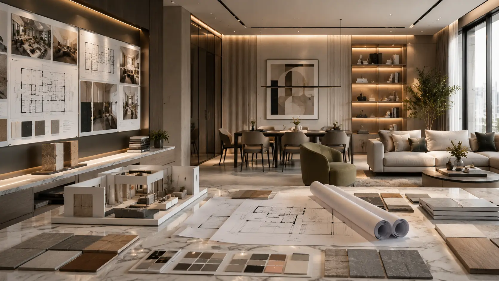 Interior design and fit-out services in Dubai — residential and commercial spaces by Moduline Engineering Consultancy UAE
