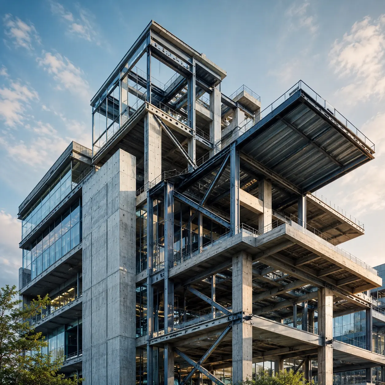 Advanced structural engineering services in UAE — performance-based design, seismic upgrading and steel-concrete composite systems by Moduline Engineering Consultancy