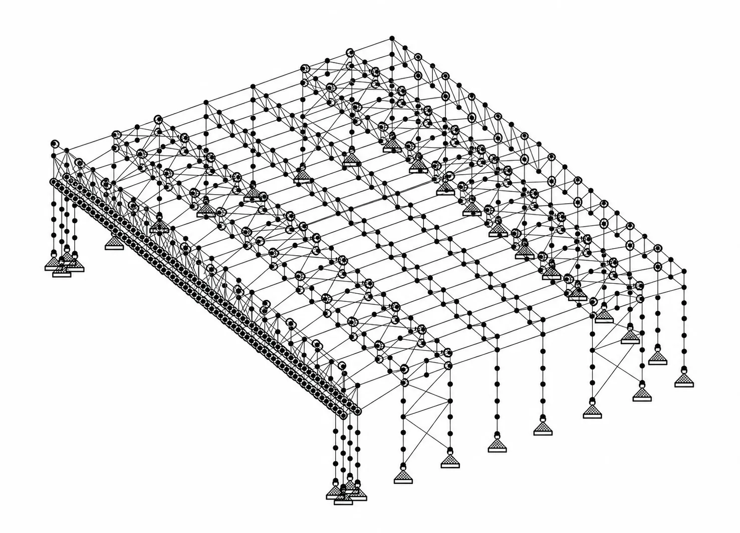 3D Steel Modeling for Skytech Project 2 - Moduline Engineering Consultancy
