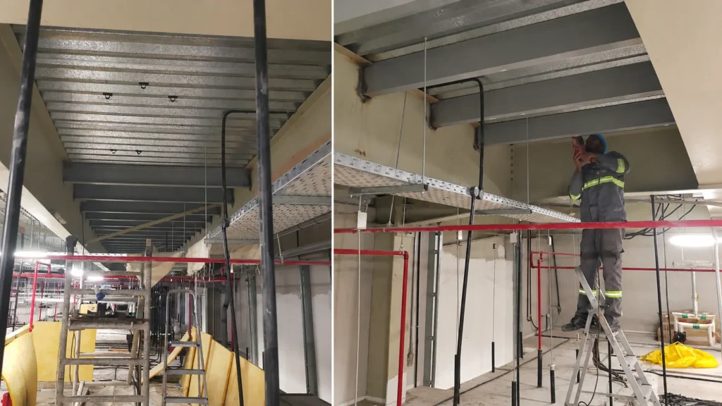 Al Safadi Resturant Moduline Working 1 - Moduline Engineering Consultancy