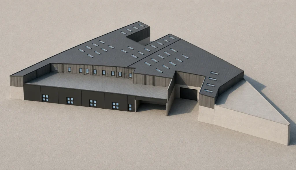 Aljafla Warehouse Project Moduline Engineering Consultancy 1 - Moduline Engineering Consultancy