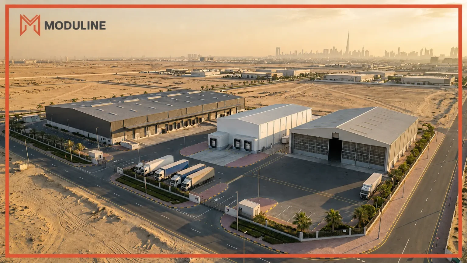 Industrial and warehouse facility types in the UAE — Moduline Engineering Consultancy