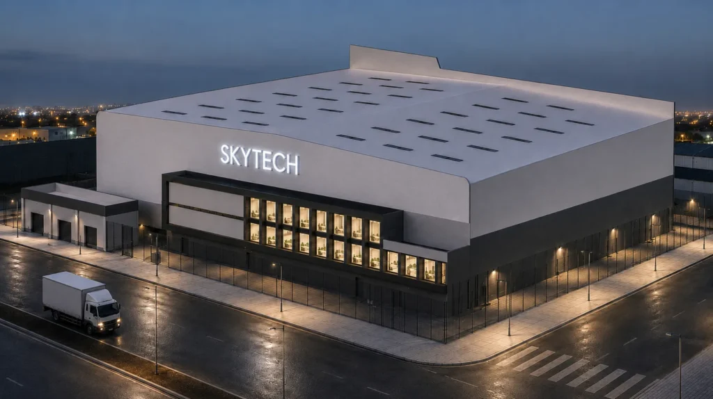 Skytech Airplane Hanger Project Engineering Consultancy - Moduline Engineering Consultancy