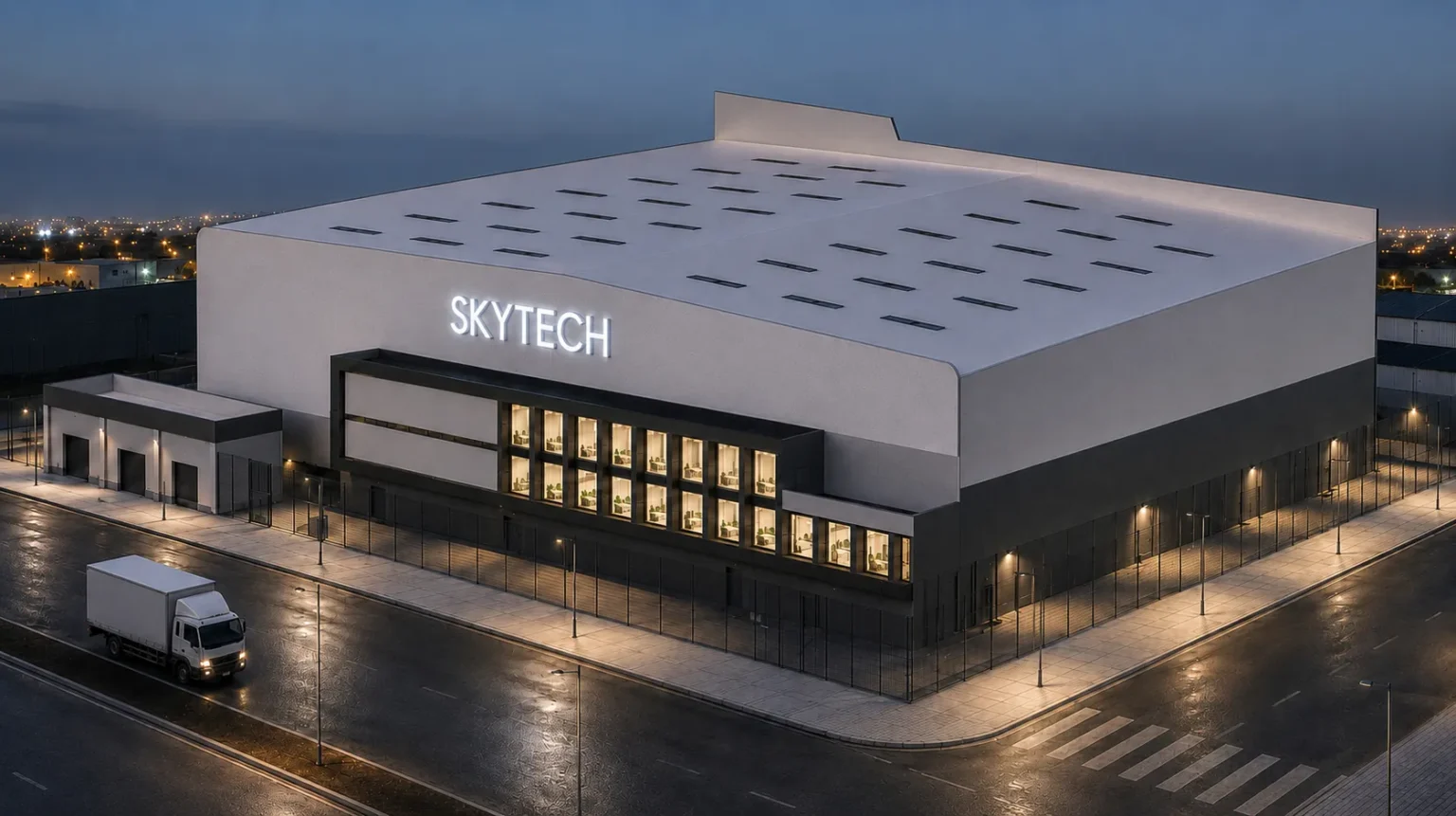 Skytech Airplane Hanger Project Engineering Consultancy - Moduline Engineering Consultancy