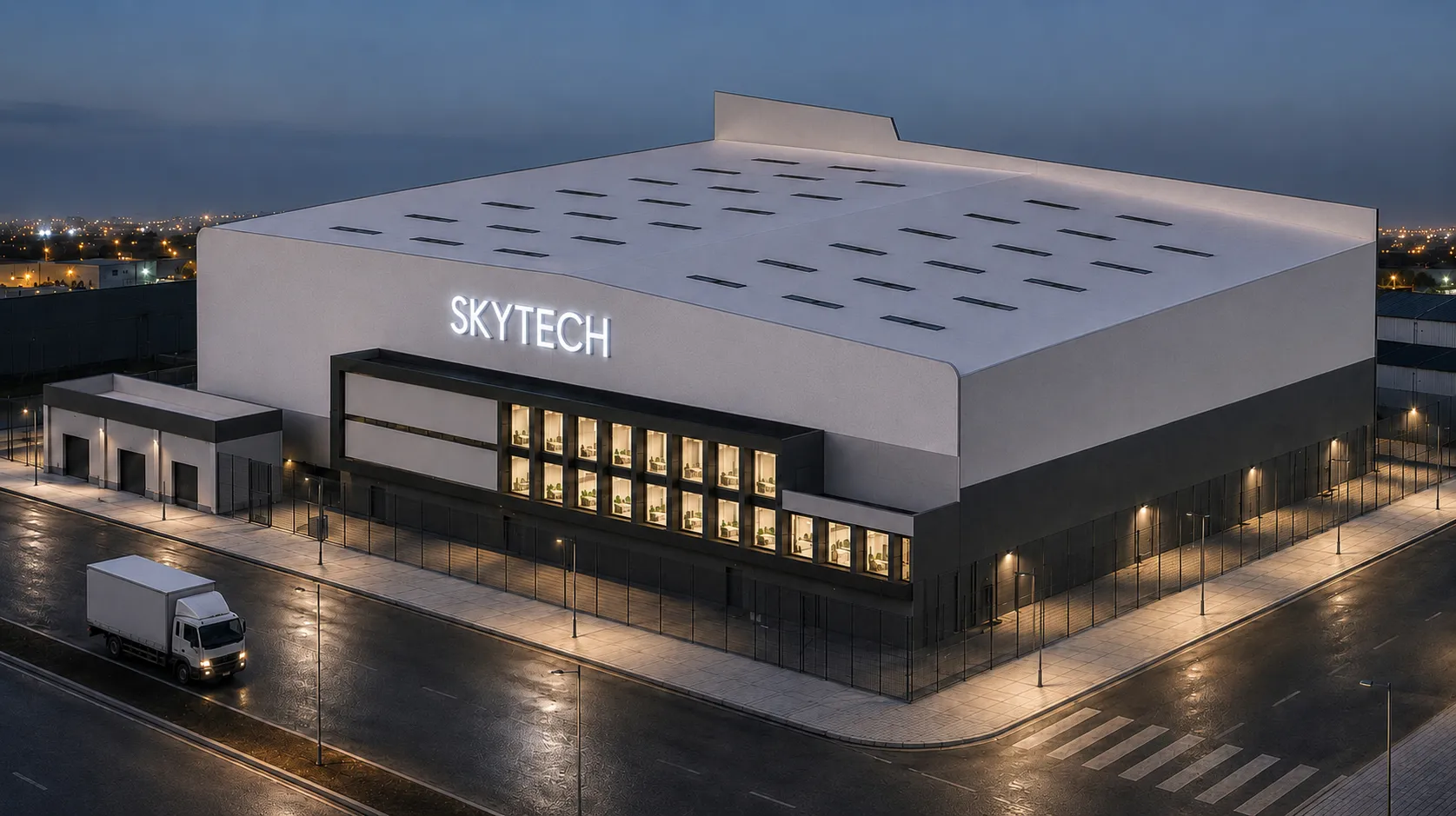 Skytech Airplane Hanger Project Engineering Consultancy - Moduline Engineering Consultancy