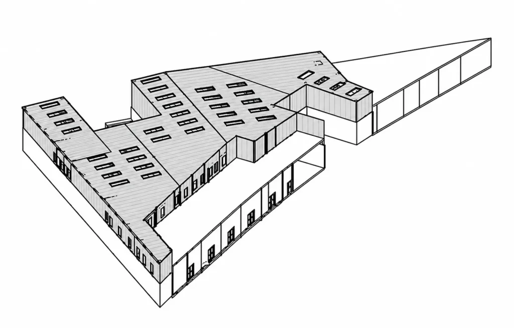 high resolution architectural linework model - Moduline Engineering Consultancy
