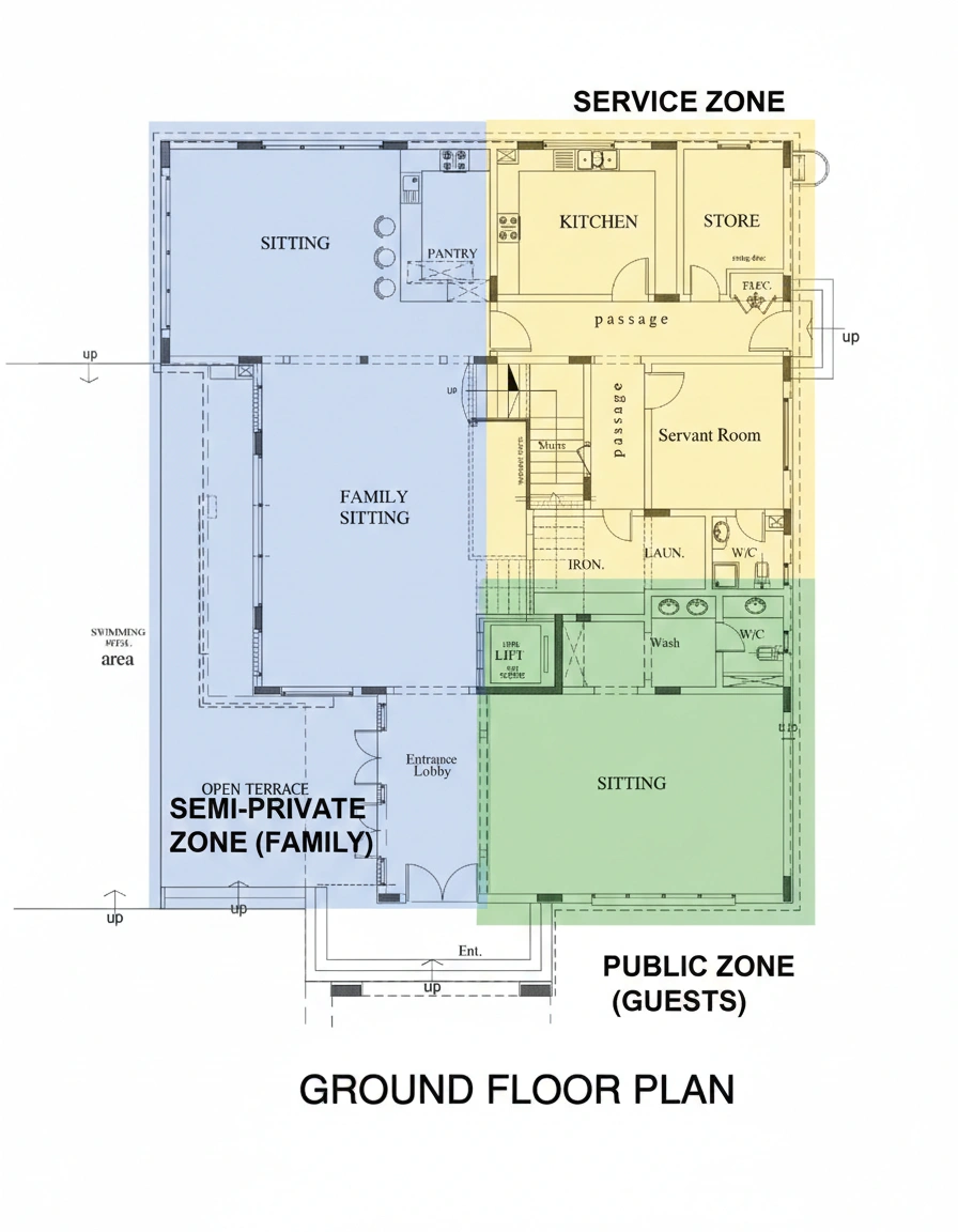 luxury villa interior design nadd al sheba2 - Moduline Engineering Consultancy