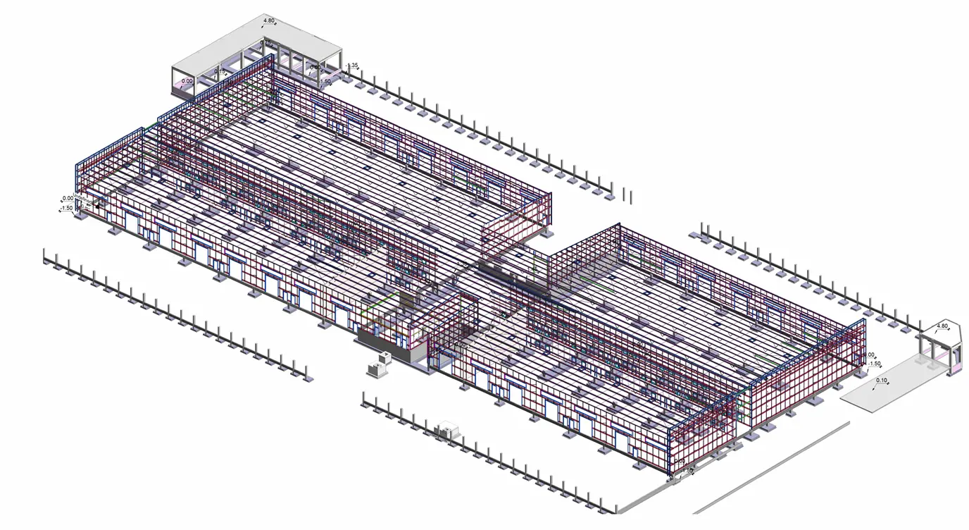 moduline multi user facility dubai south phase1 - Moduline Engineering Consultancy