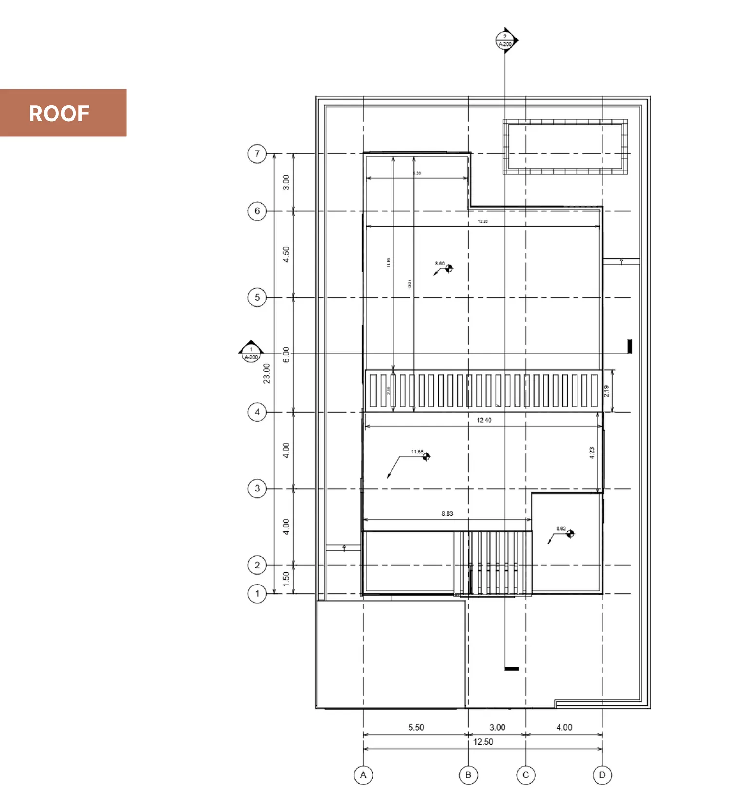 residential villa roof plan - Moduline Engineering Consultancy