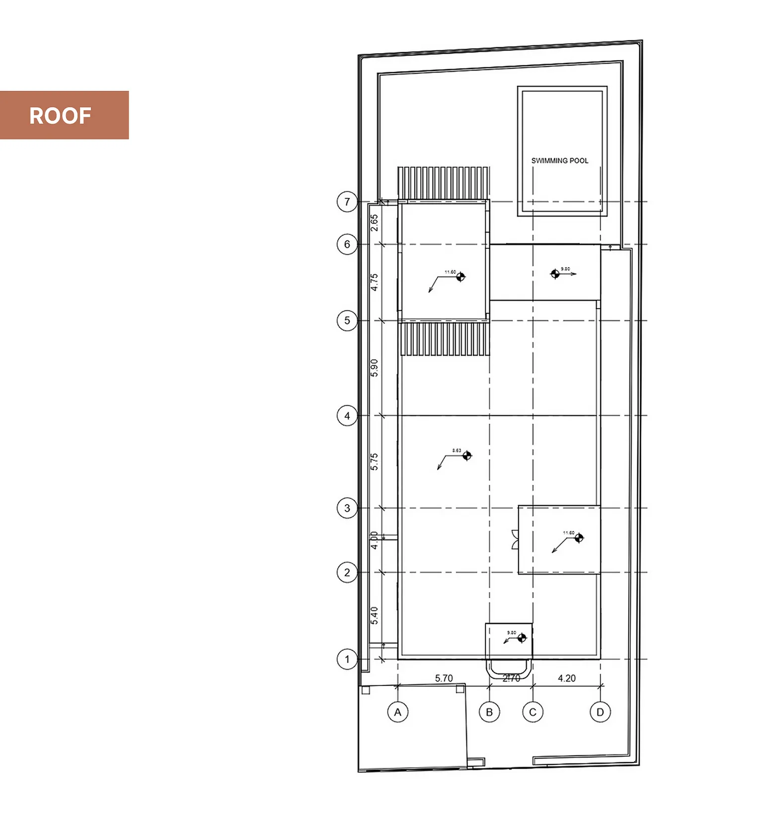 roof floor plan final - Moduline Engineering Consultancy