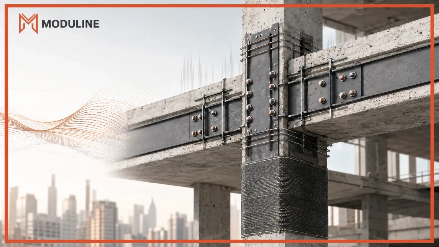 seismic retrofit beam column joint test setup - Moduline Engineering Consultancy