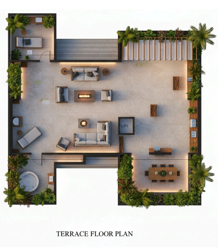 structural design blueprint villa 3 - Moduline Engineering Consultancy