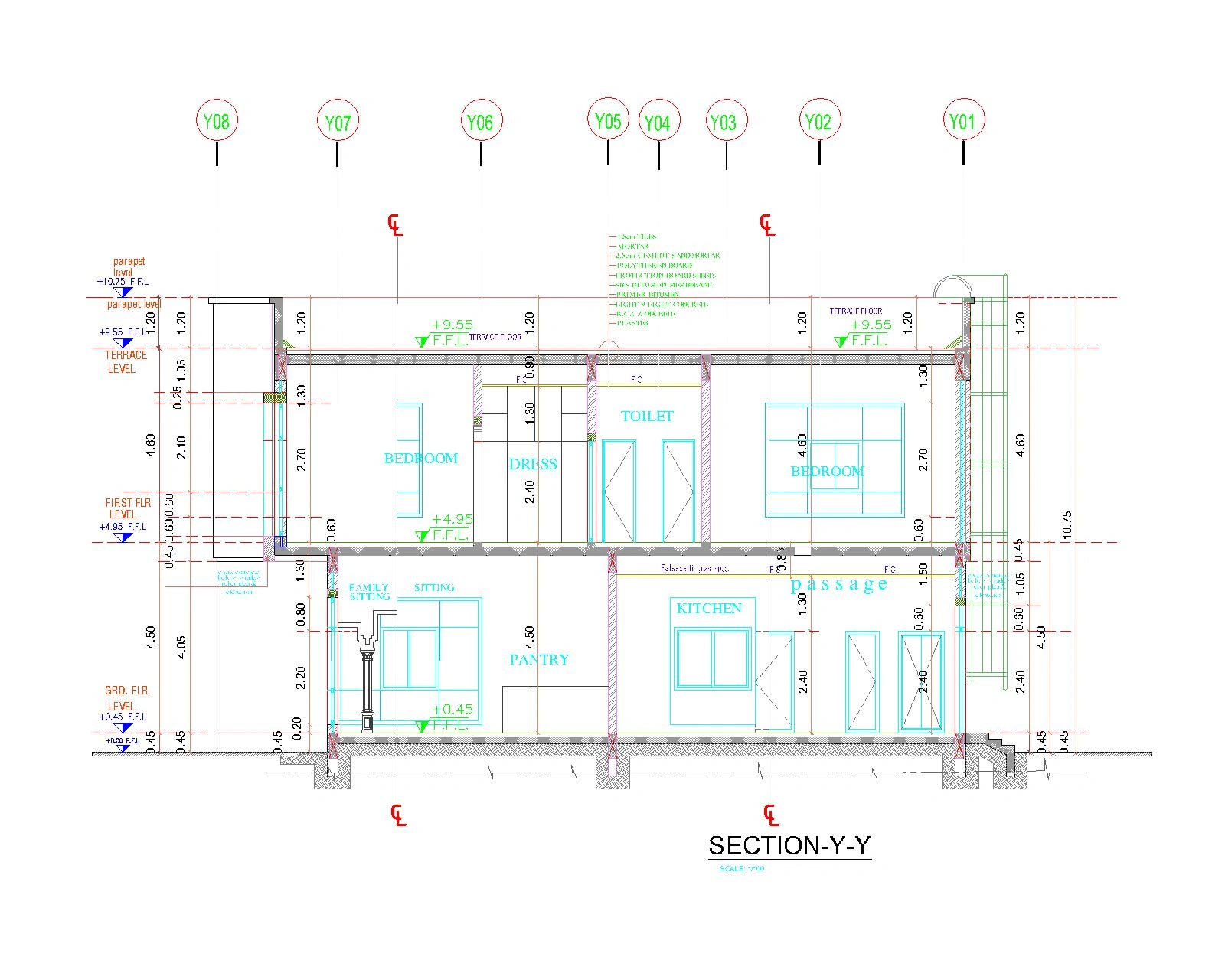 structural engineering design villa blueprint 10 - Moduline Engineering Consultancy