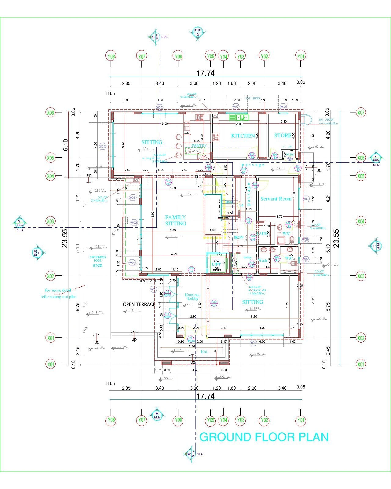 structural engineering design villa blueprint 11 - Moduline Engineering Consultancy