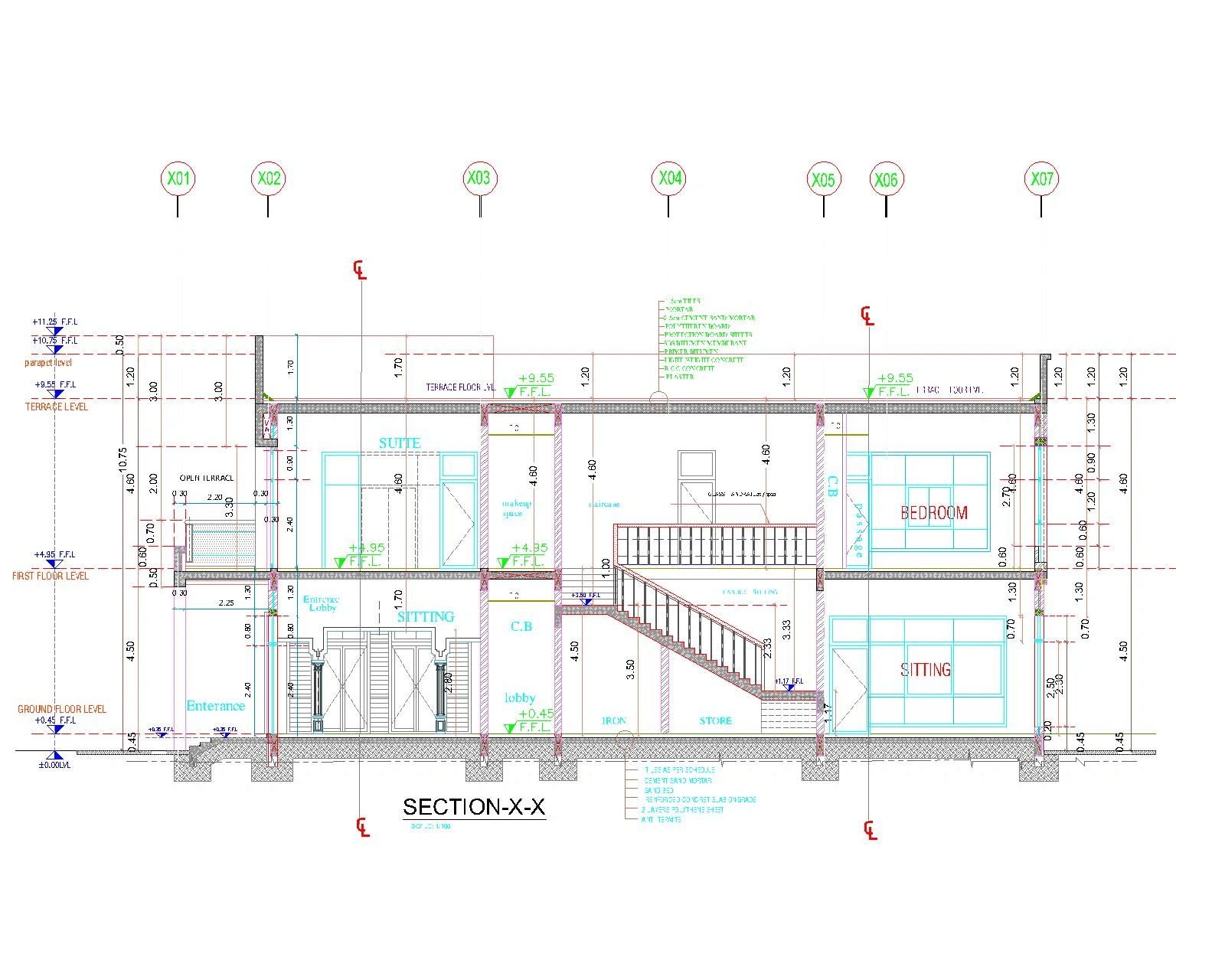 structural engineering design villa blueprint 12 - Moduline Engineering Consultancy