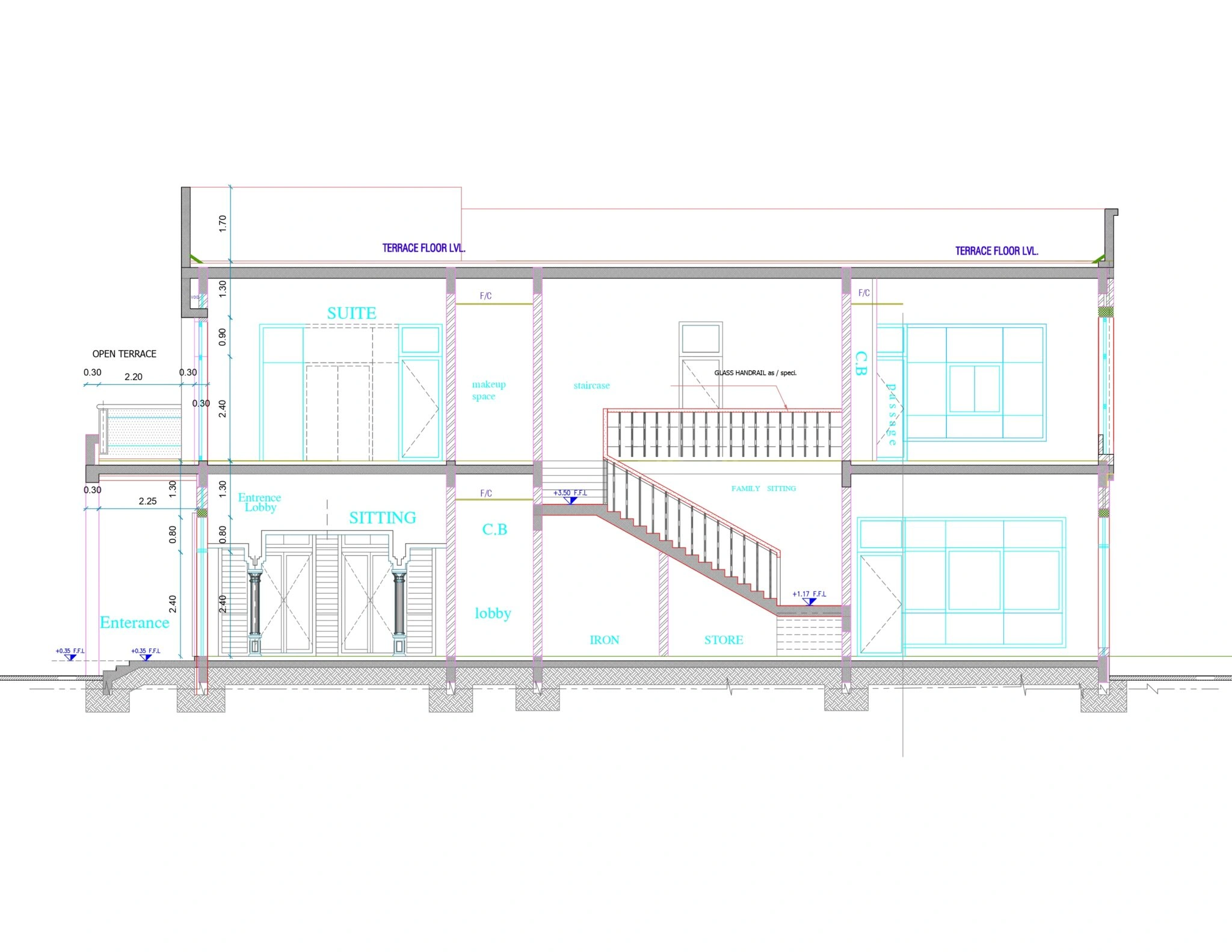 structural engineering design villa blueprint 13 - Moduline Engineering Consultancy