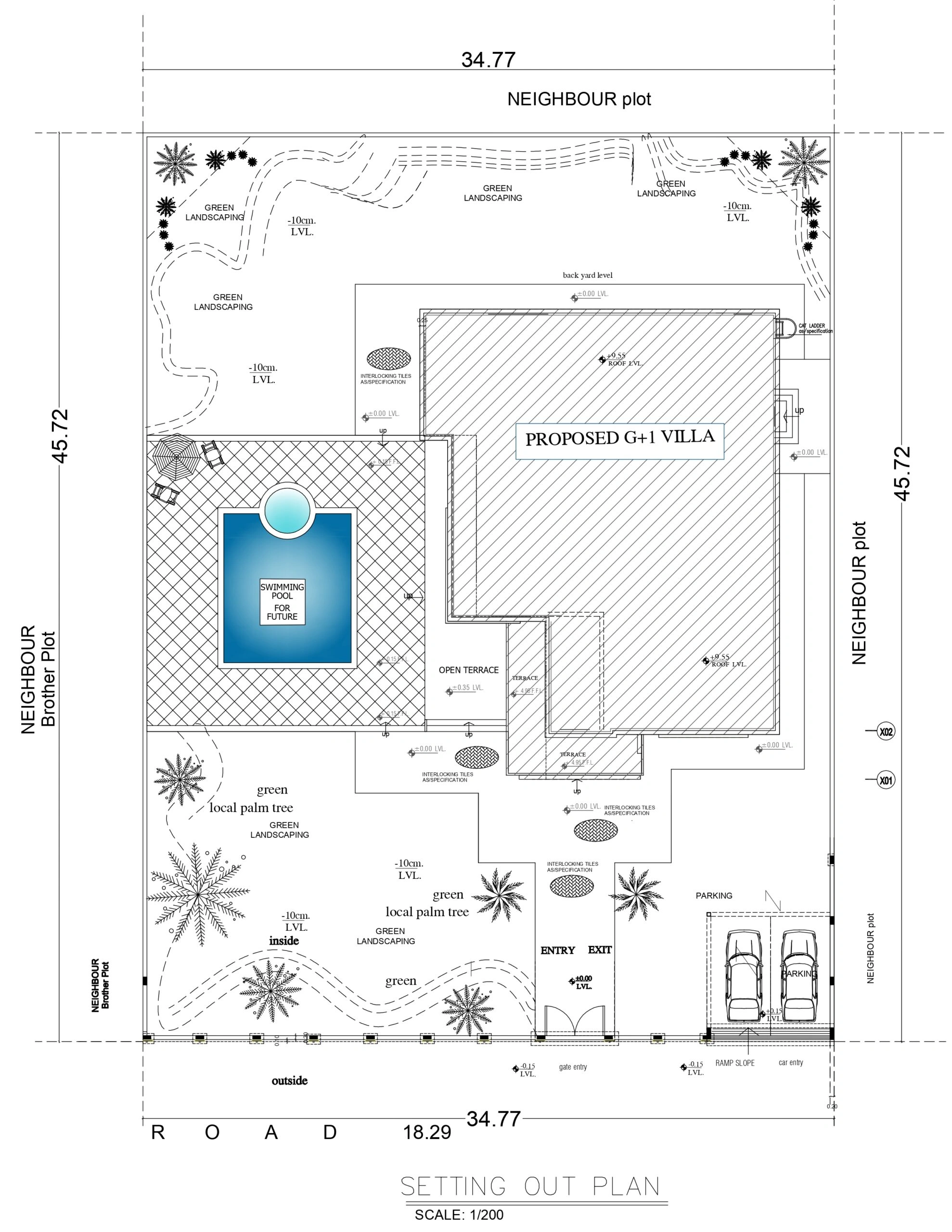 structural engineering design villa blueprint 14 - Moduline Engineering Consultancy